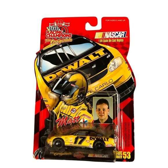 Racing Champions Matt Kenseth #17 1:64 Diecast Car NASCAR Yellow - Picture 1 of 2